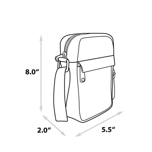 Hocus Pocus Billy Butcherson Crossbody Bag Disney Buckle Down New With Tags - Picture 5 of 5